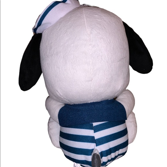 ⚓️NEW RARE Kawaii Japan Sanrio Pochacco in Swimsuit with Sailor Hat Big Plush - Picture 2 of 11